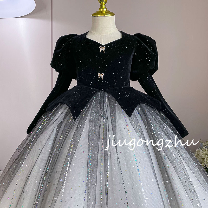 【奥黛丽】女童公主裙晚礼服走秀主持人钢琴演出礼服公主儿童礼服