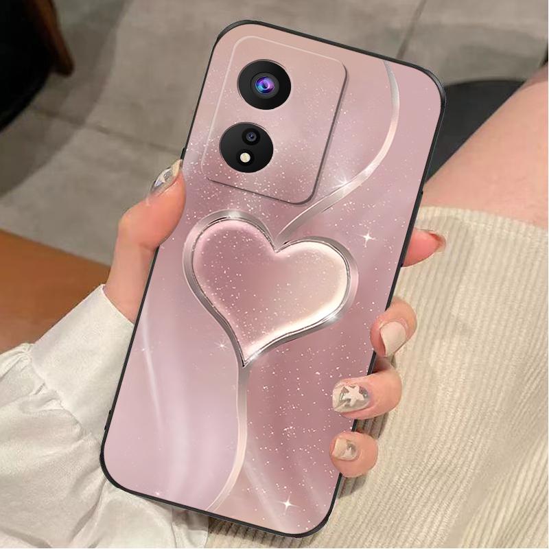 OPPOa97(5G)手机壳oppoA97（5g）硅胶玫瑰渐变爱心女款防摔软壳简