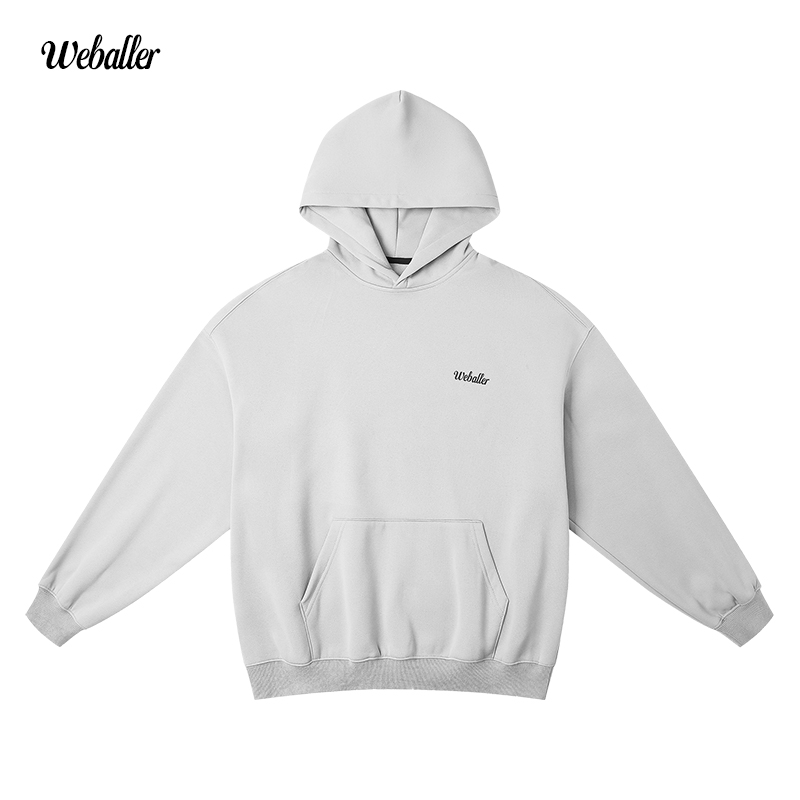 【断码不补】WEBALLER加绒连帽卫衣美式投篮帽衫篮球运动舒适长袖