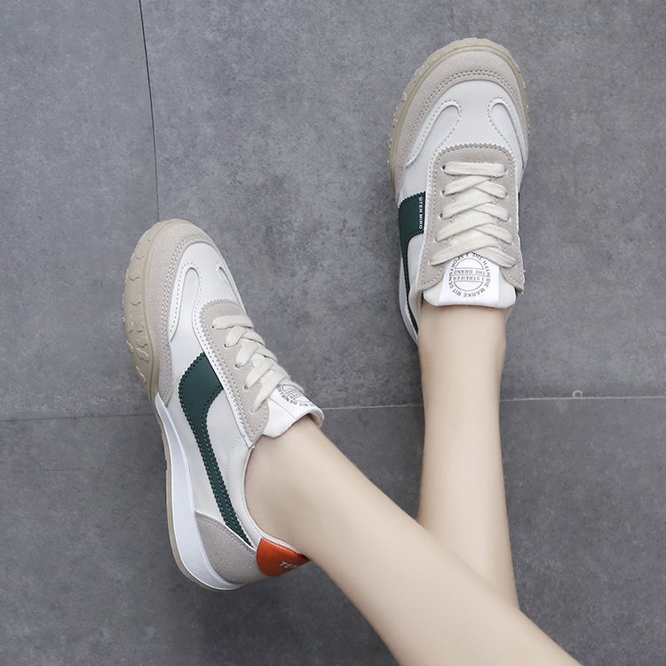 秋冬季休闲鞋时尚阿甘鞋女2023年新款百搭休闲板鞋小