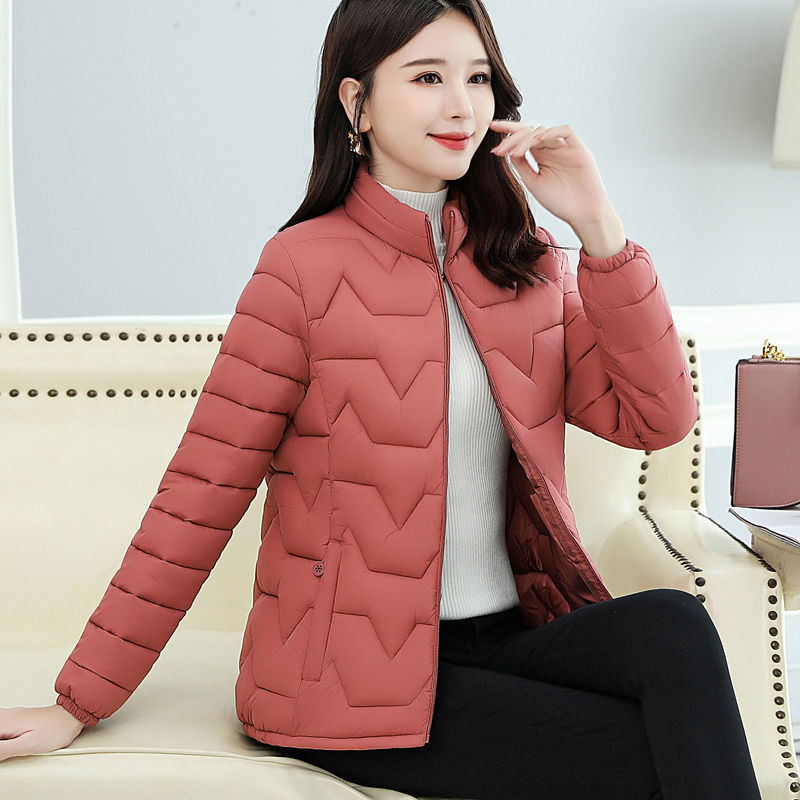 波司澄羽绒棉服女2023新款洋气秋冬季外套妈妈装棉袄女短款大码女