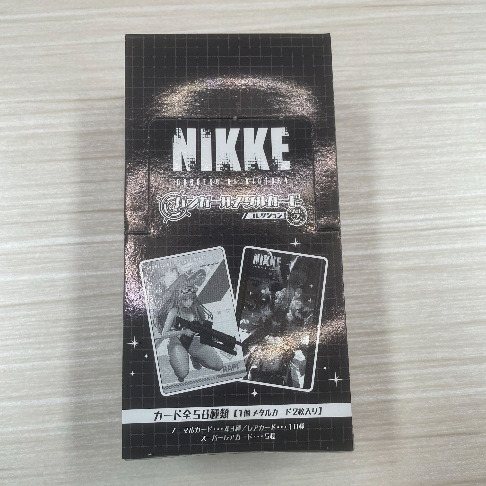 【拆盒】nikke - 《胜利女神》 第二弹收藏卡 - 卡牌盲盒（代拆）