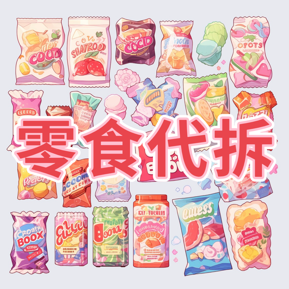 （咸蛋代拆）零食代拆下单