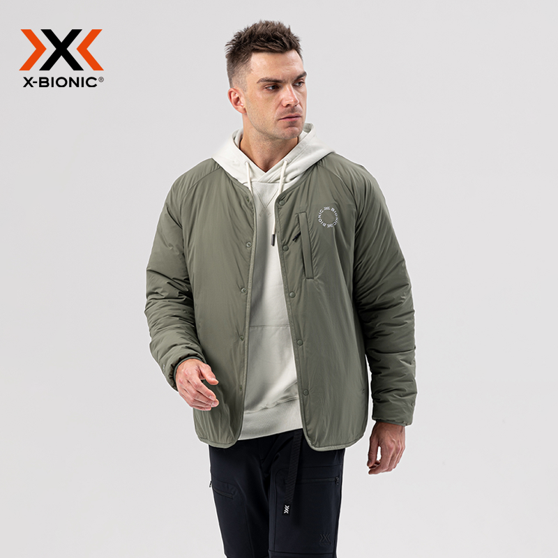 XBIONIC营火双面穿夹克棉服 时尚保暖冬季秋冬防寒男宽松轻薄