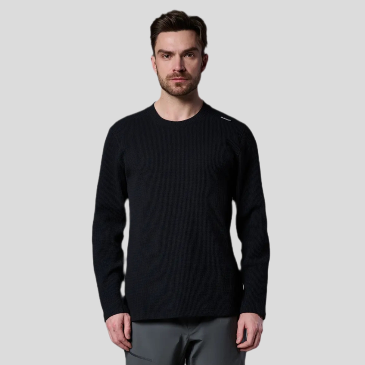 XBIONIC旷野重工华夫格长袖T恤卫衣打底衫保暖透气干爽弹力秋冬男