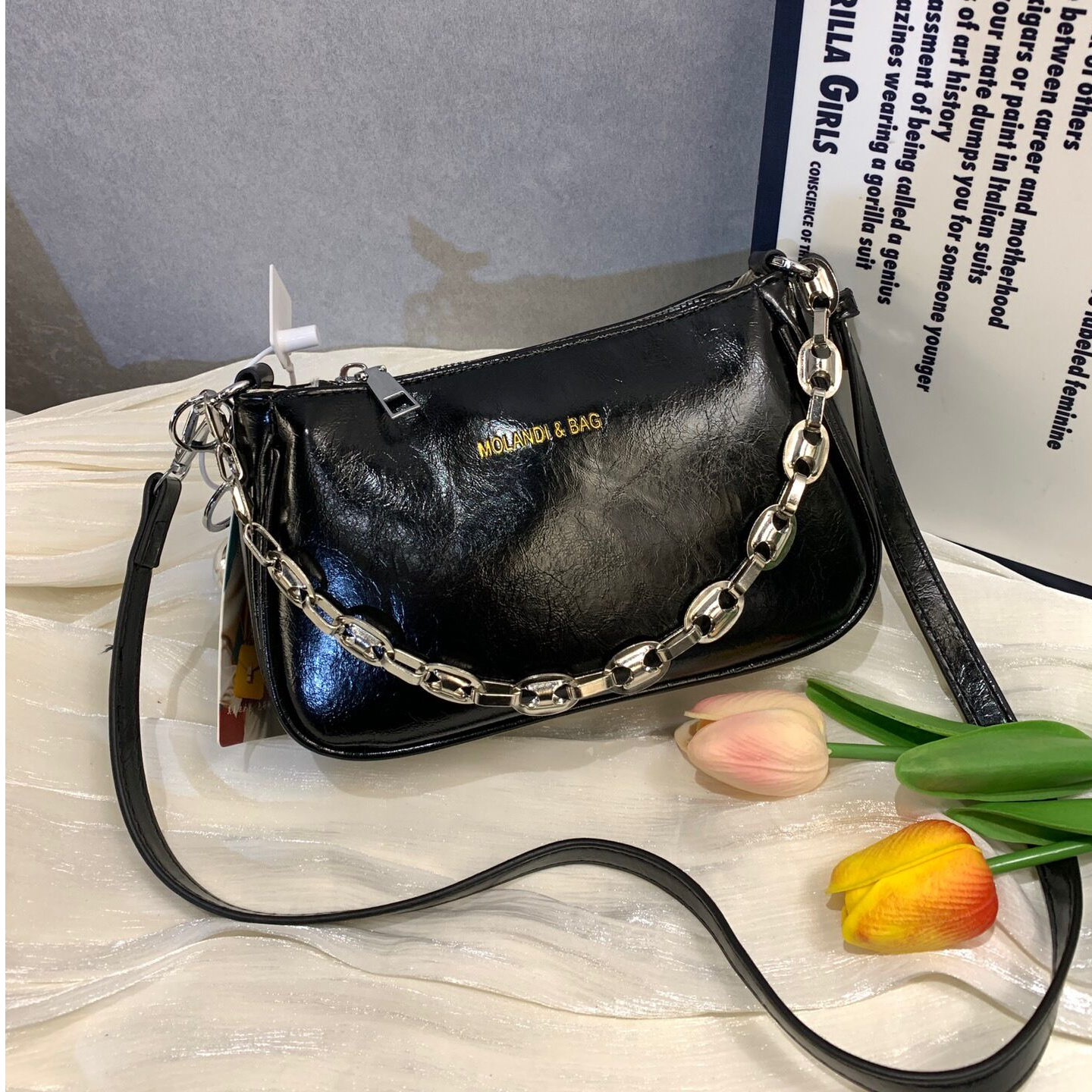 【按价格备注编码】百搭简约韩系网红单肩斜挎腋下手提包