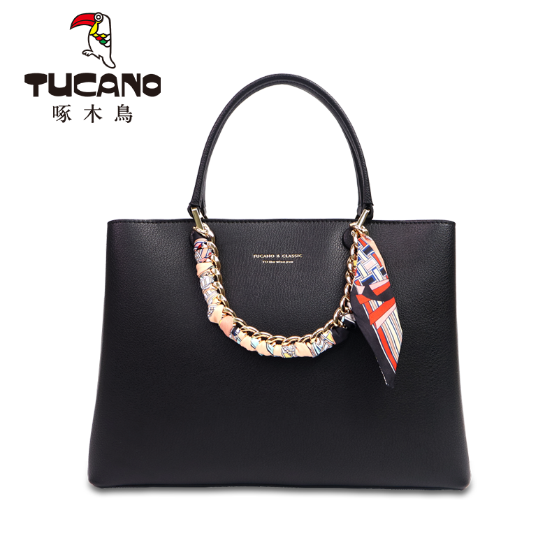 啄木鸟2024新款包包秋冬通勤包大容量高级感手提斜挎包TBL1391-60