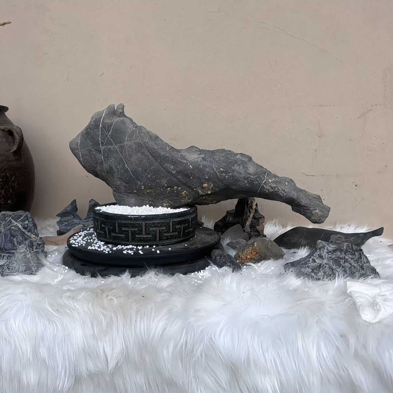 灵璧石订单，仅供直播间专拍，孤品不包邮