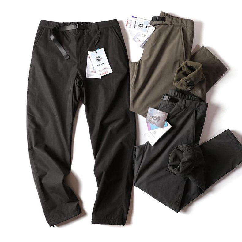 日单！无惧寒冬！加绒加厚不臃肿！秋冬户外男士运动休闲裤防风裤