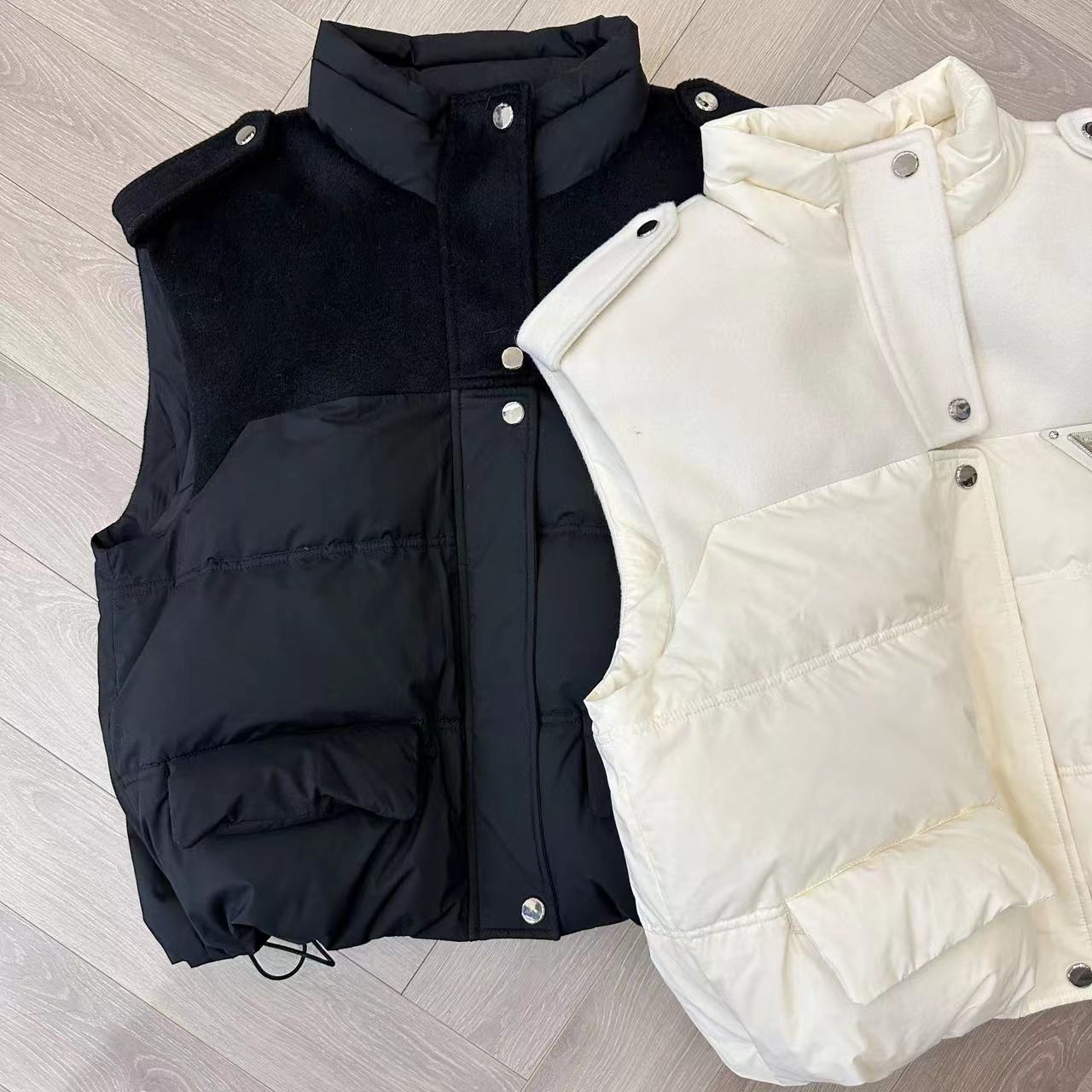 熙薇轻奢气质羽绒马甲【岁寒松柏】冬季新款休闲外套F6837