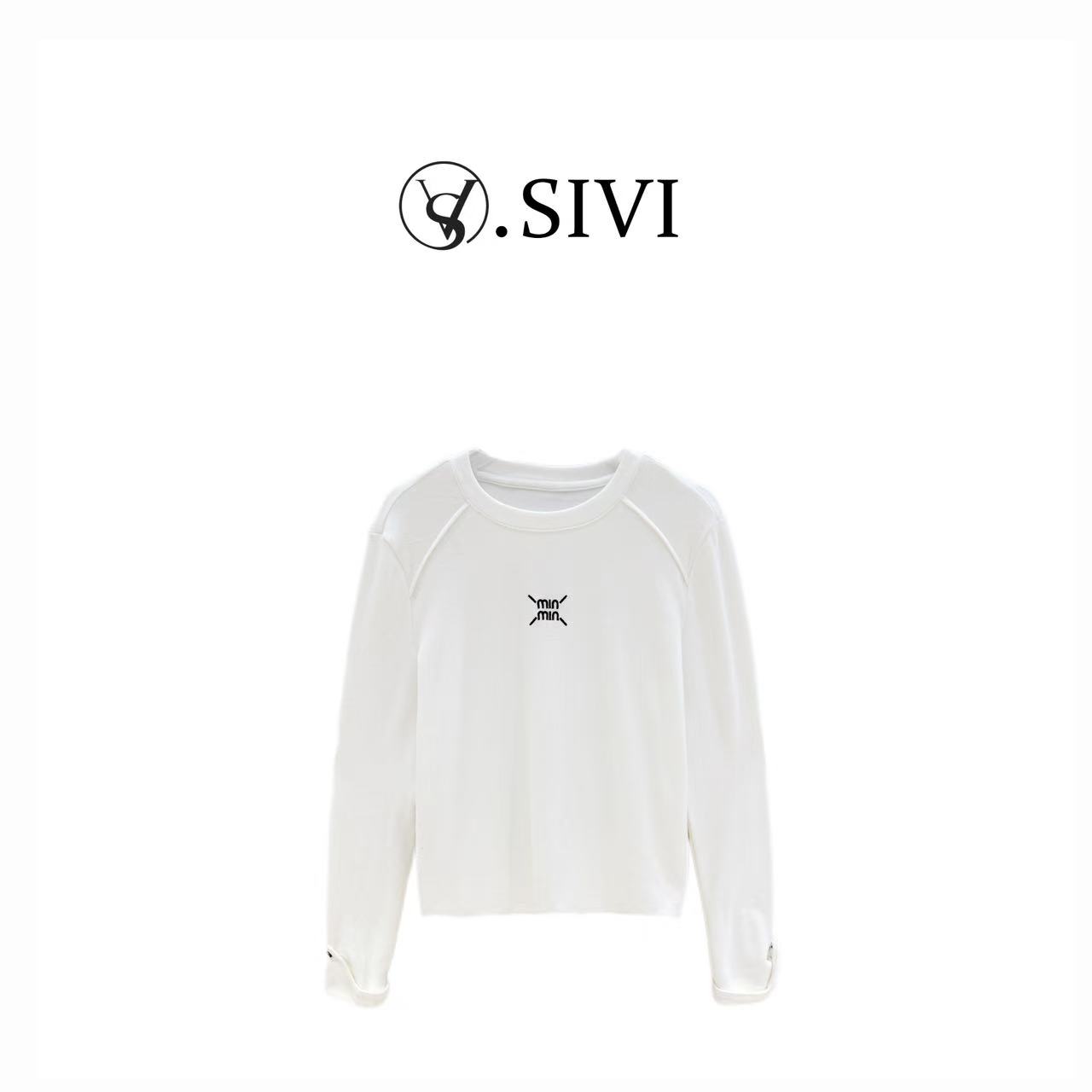 熙薇双面奥绒保暖打底【原宿情人】冬季新款休闲上衣F7436