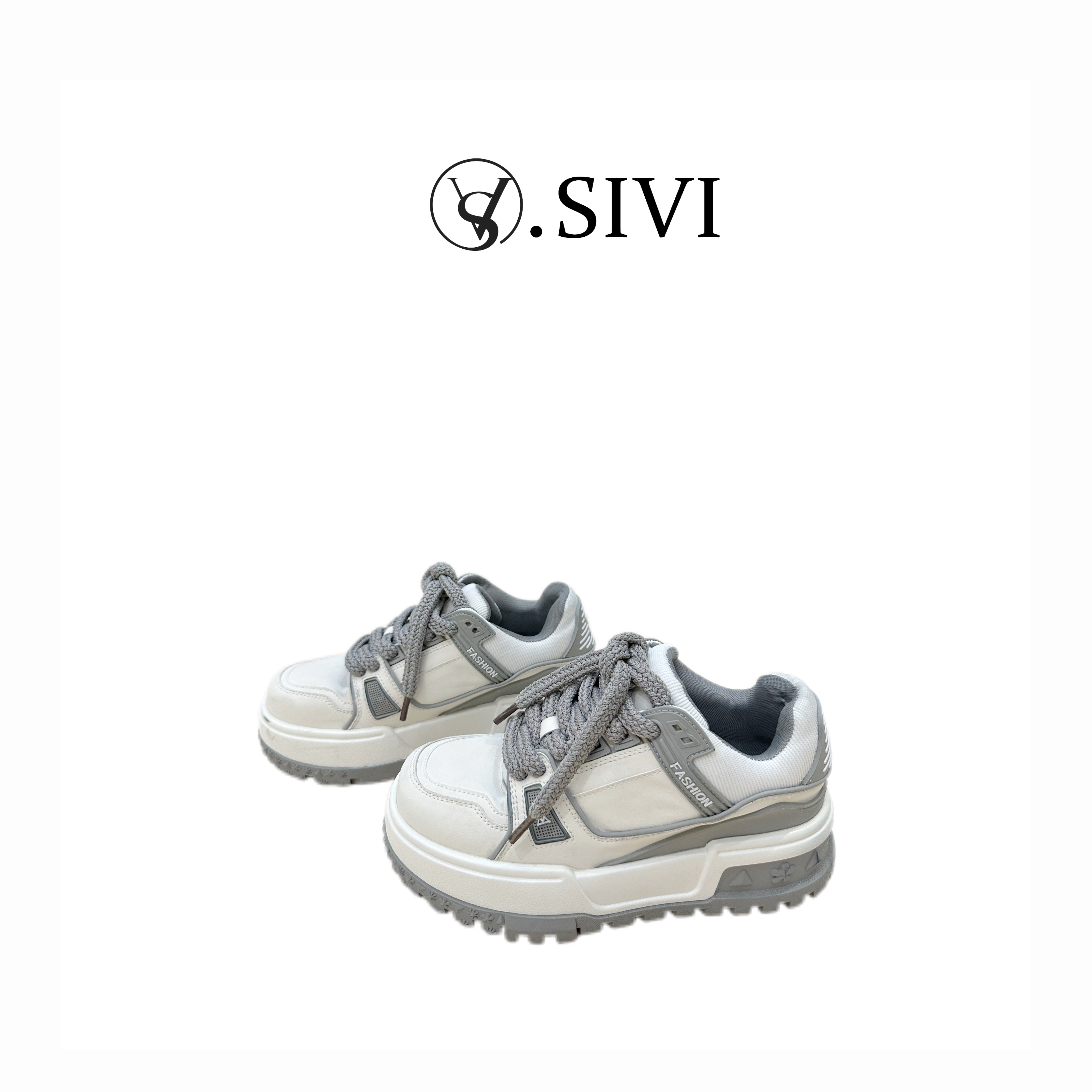 【熙薇品牌】2024冬季舒适新款时尚显高系带百搭休闲鞋F7179