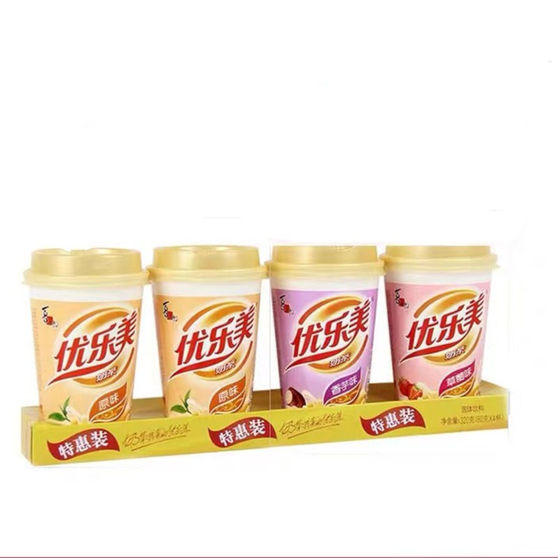 U.Loveit/优乐美杯装奶茶80克*4杯速溶冲饮多口味可选