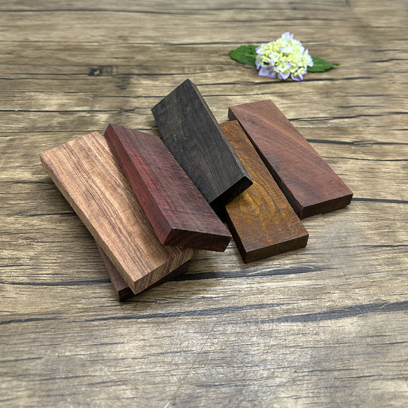 刀柄料diy刀把贴片木料原木定制雕刻材料紫光檀红木酸枝手柄血檀