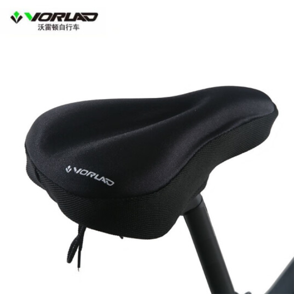 VORLAD/沃雷顿自行车高弹硅胶坐垫套/座垫套男女通用舒适透气耐磨