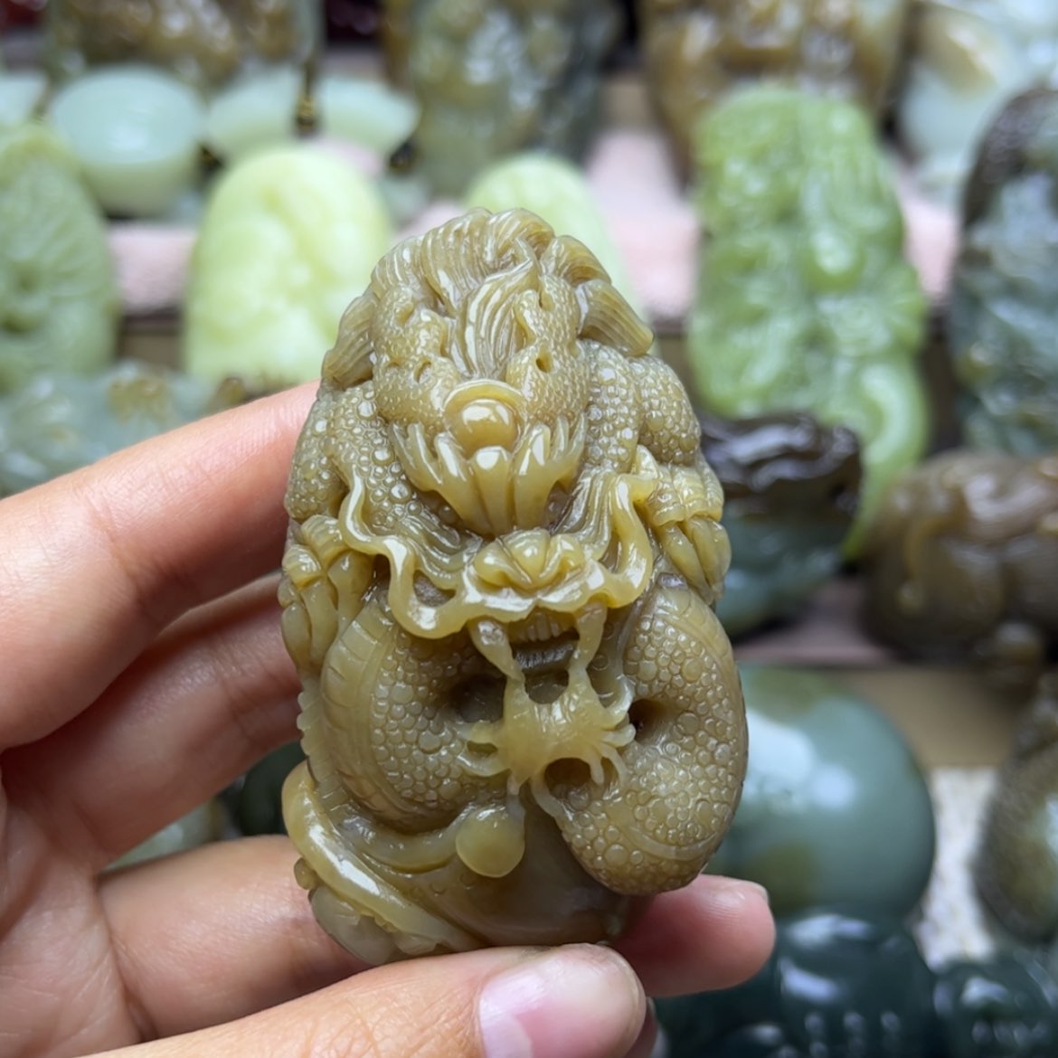 【闪购商品】和田玉把件未镶嵌林*