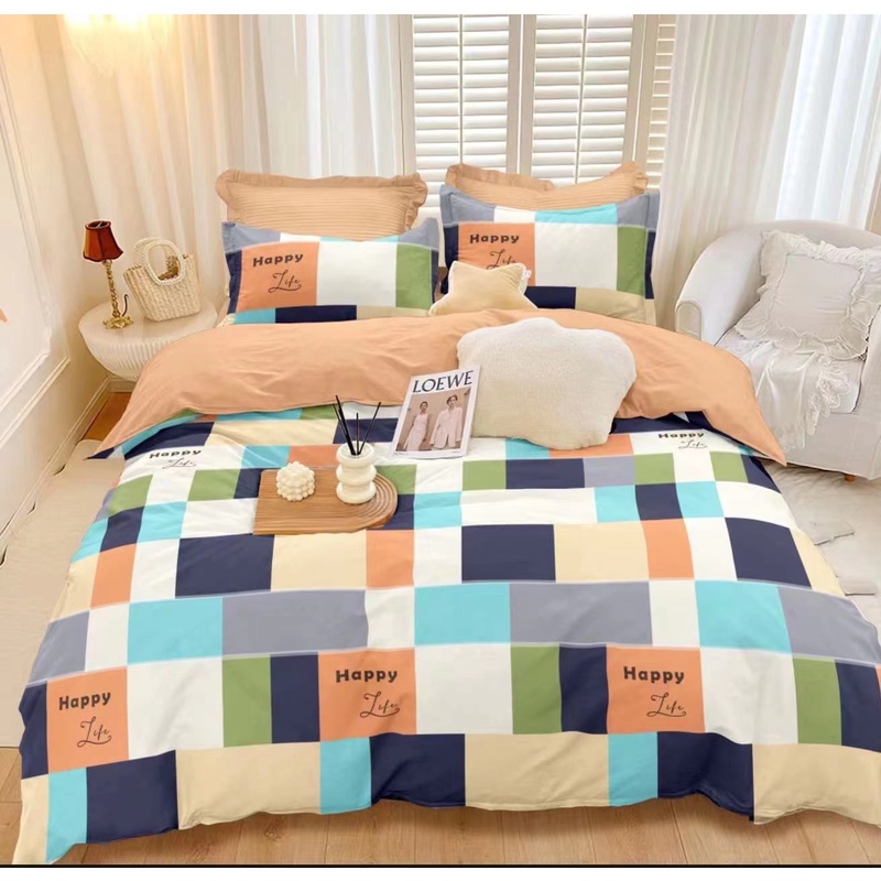 Y双人床单【四季华格】尺寸2x2.3米不起球透气柔软亲肤加厚斜纹面料
