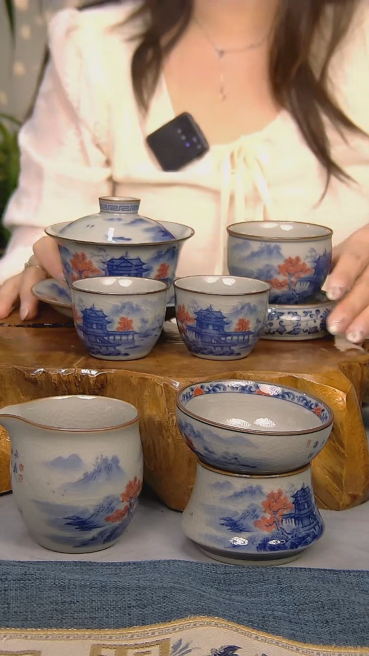 【闪购商品】简装家用款7件套 陶瓷家用茶具系列