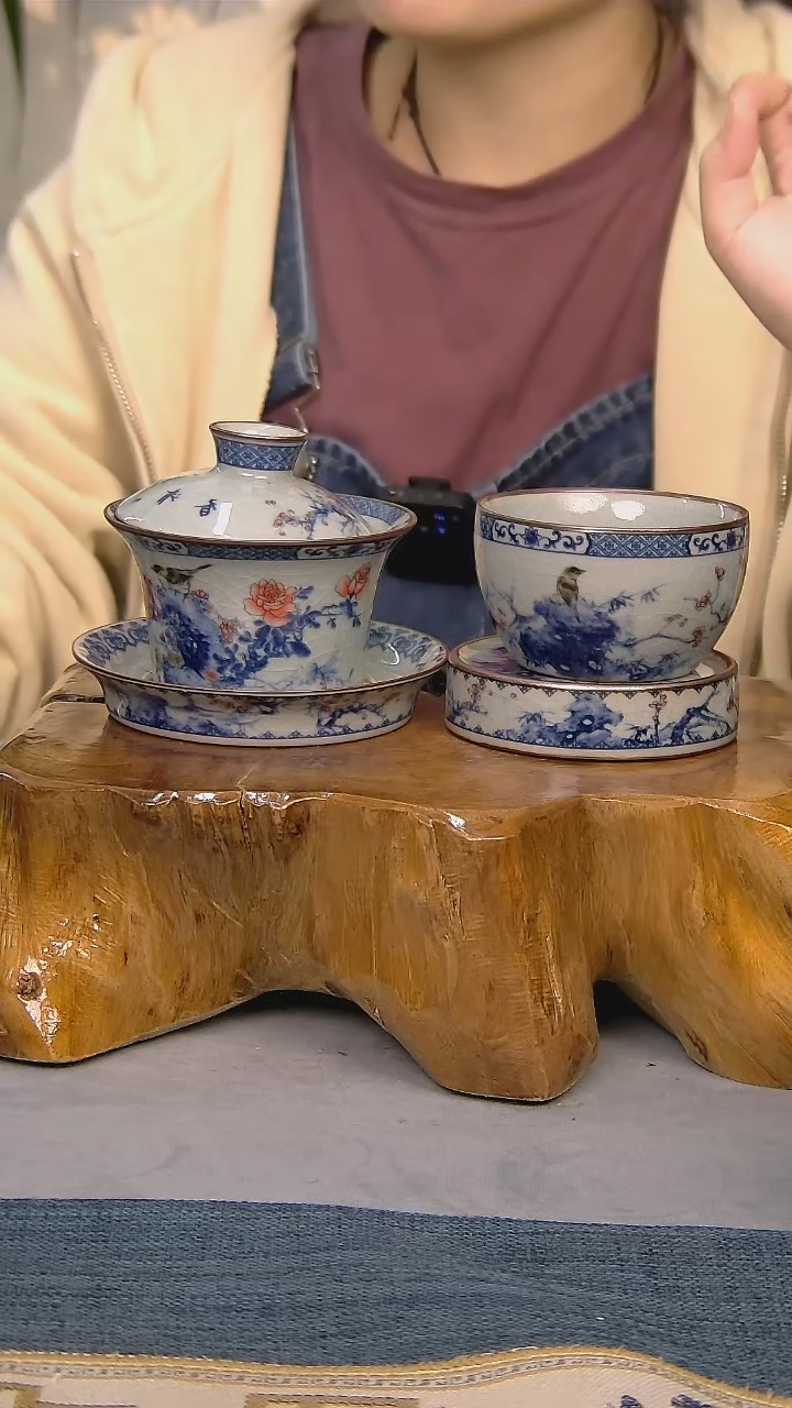 【闪购商品】3件套陶瓷茶具家用系列