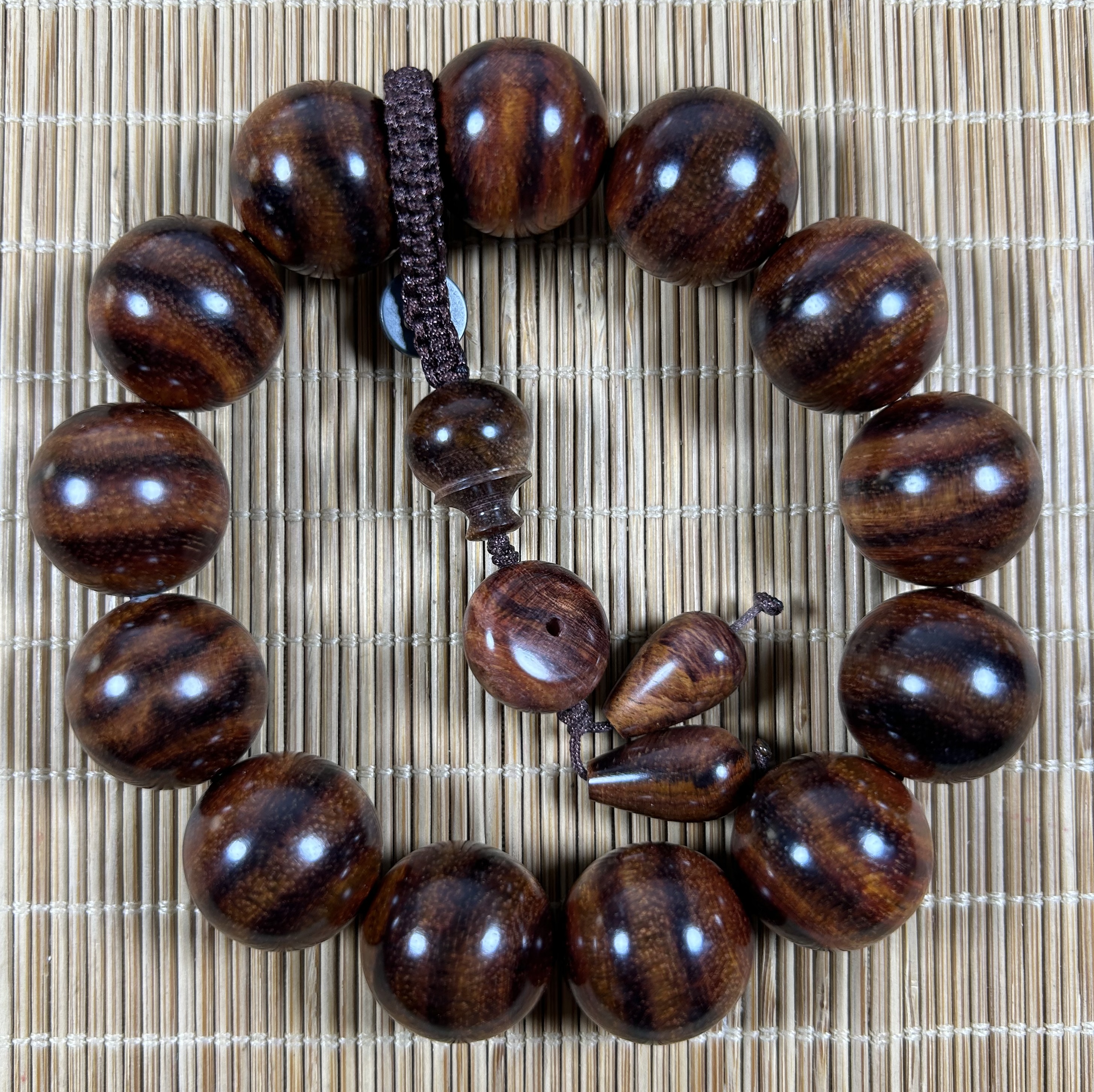 海南黄花梨手串18mm