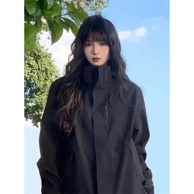 【小扬哥推荐】户外三合一冲锋衣可拆卸男女网红款夹克秋冬季防风