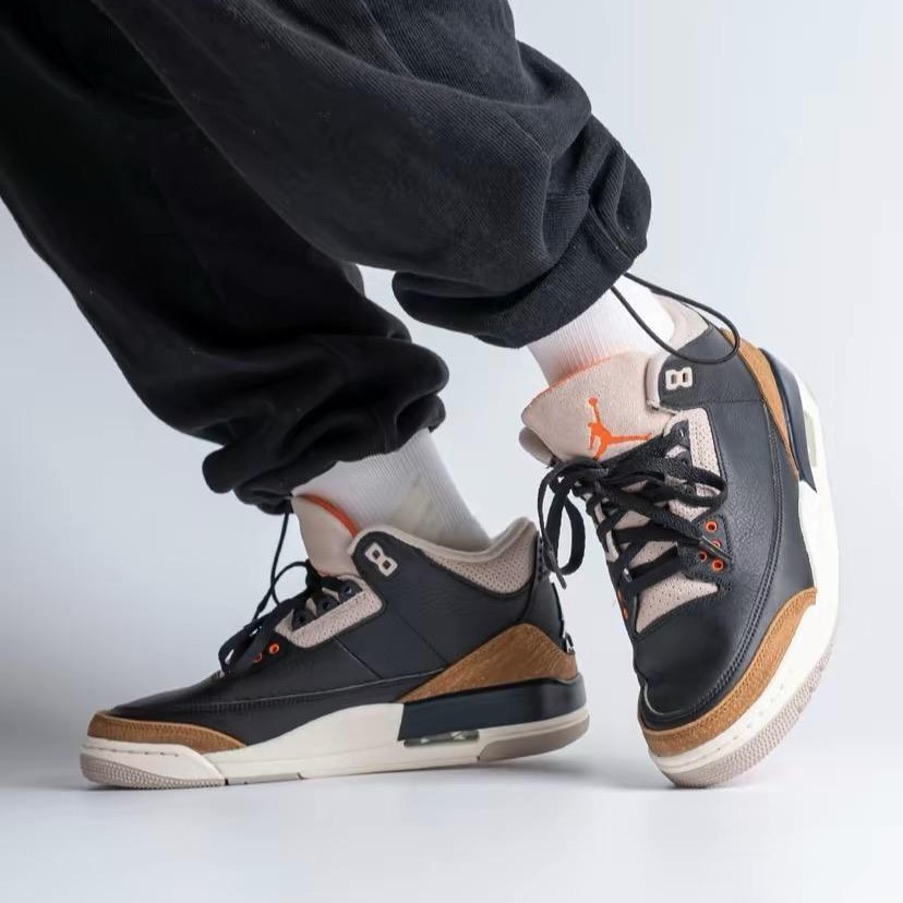 NIKE/耐克官方正品 Air Jordan 3 AJ3 复古男子篮球鞋 CT8532-008