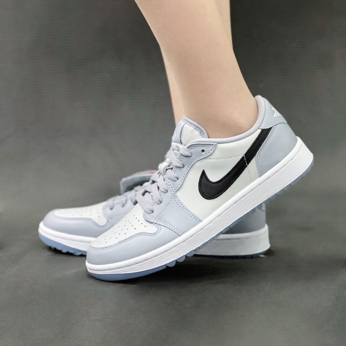 NIKE/耐克Air Jordan 1 Golf Low AJ1狼灰低帮男款板鞋DD9315-002