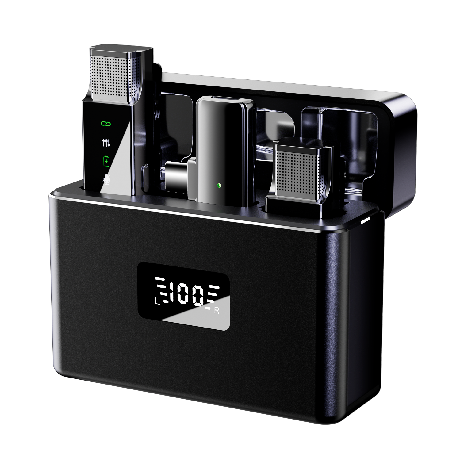 益铭云无线领夹麦克风手机直播收音话筒视频降噪通用声控话筒