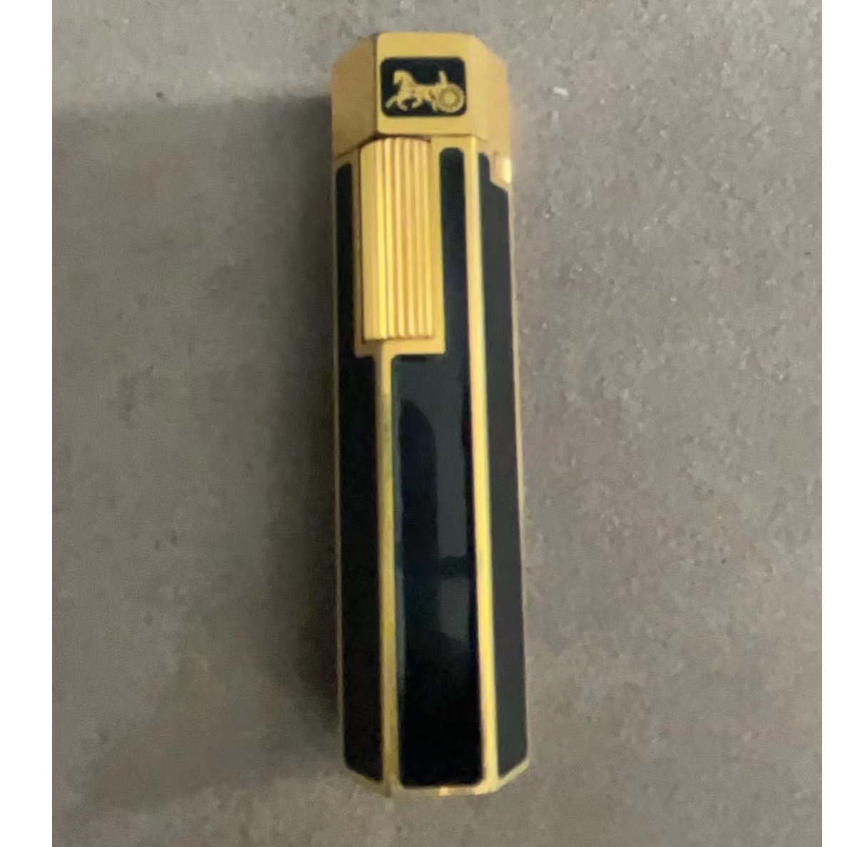 SL罗马柱黑漆充气打火机