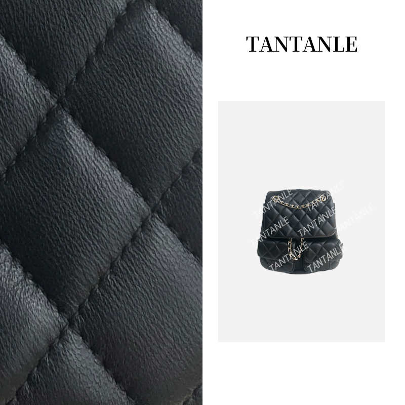 62036大号黑色小球/金扣-高定时尚双肩手提轻奢潮流质感女包黑色