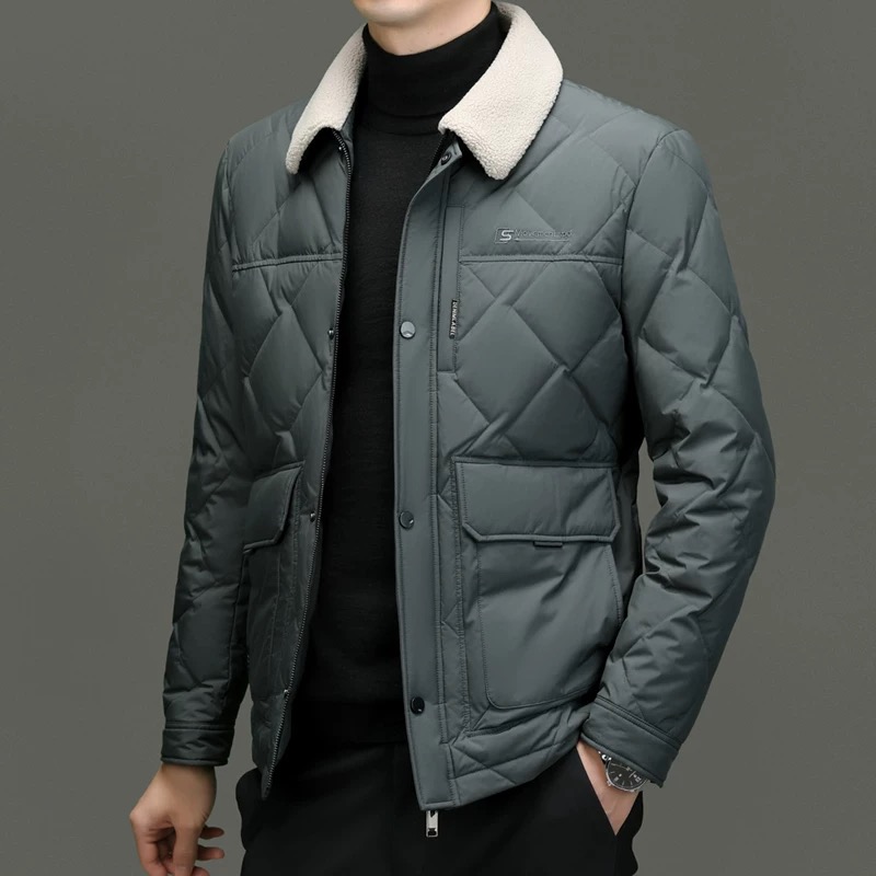 WT513-95时尚冬装休闲男士羽绒服