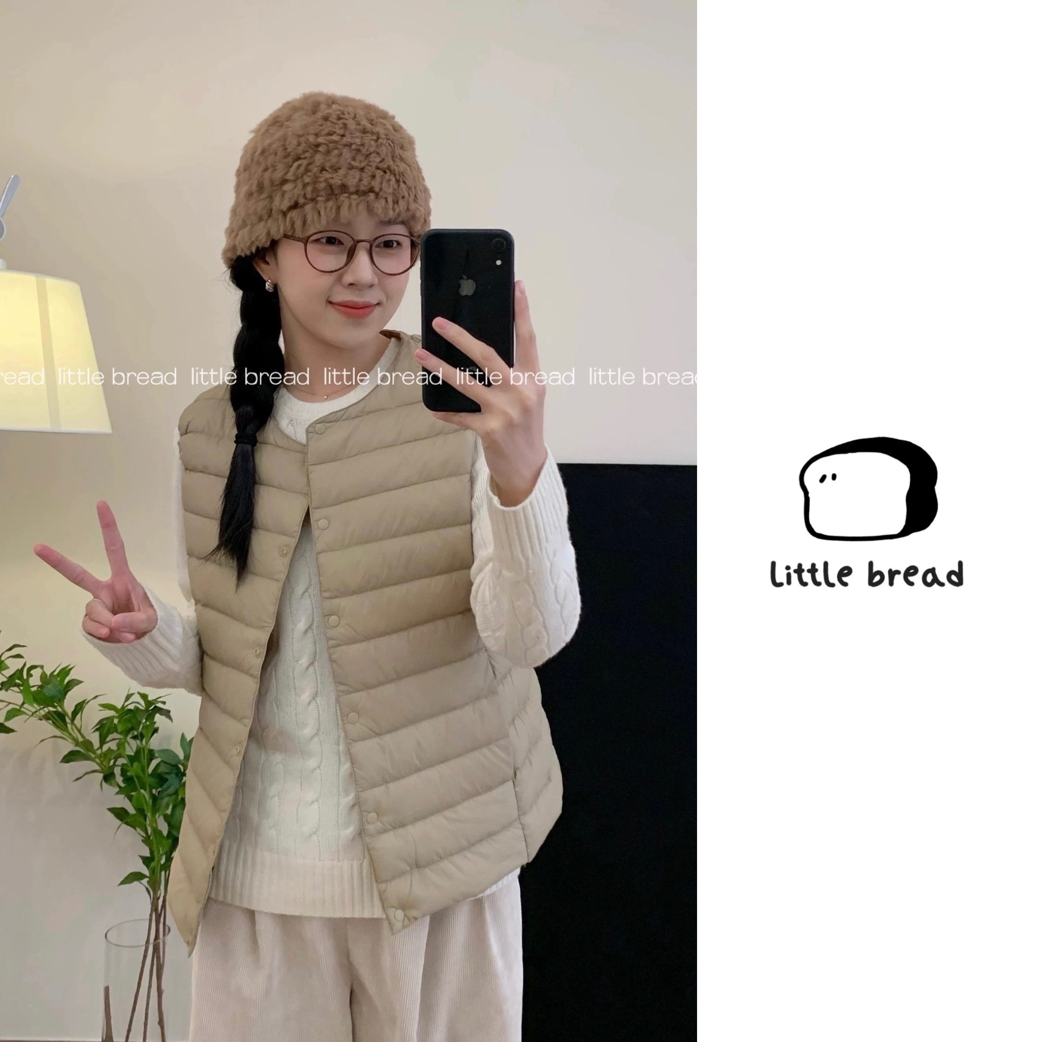 女士 90鸭绒羽绒服 羽绒马甲 四色