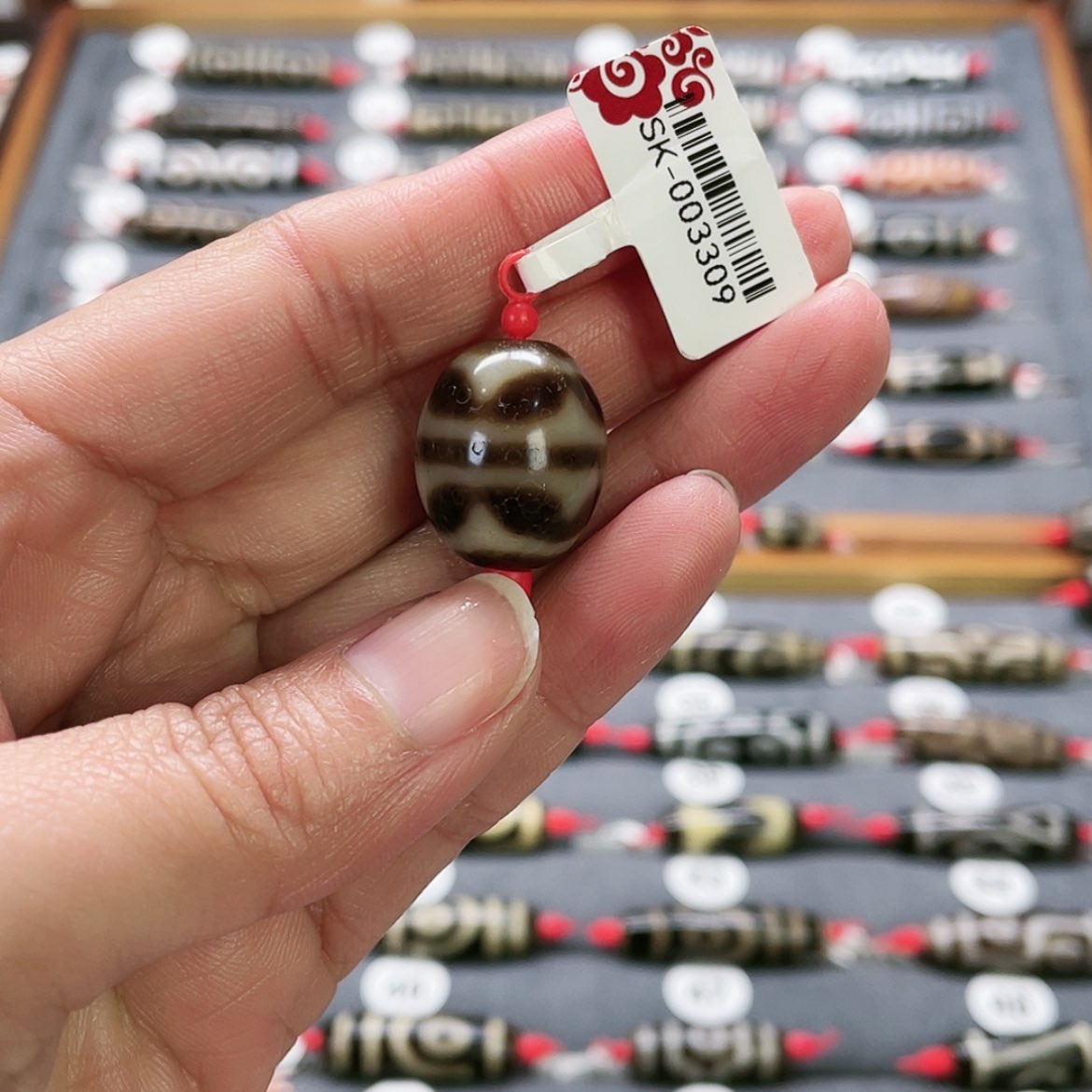 【闪购商品】玛瑙/玉髓项链未镶嵌M***๑