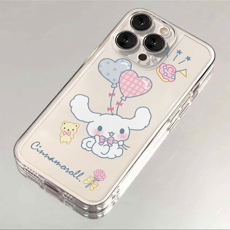 气球大耳狗苹果15手机壳iPhone14promax新年7/8plus创意13/12/11/