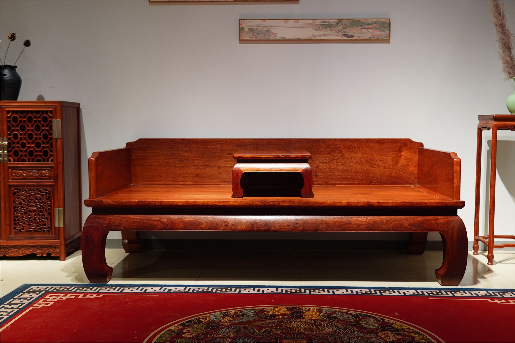 檀藝誠仿纳尔逊博物馆罗汉床