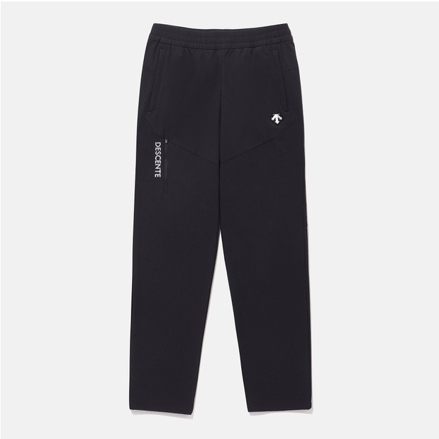 DESCENTE/迪桑特秋冬薄绒仿金属标直筒裤韩版SP421SPTO1