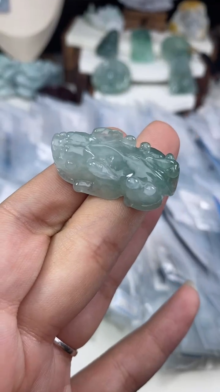 【闪购商品】翡翠貔貅未镶嵌9013