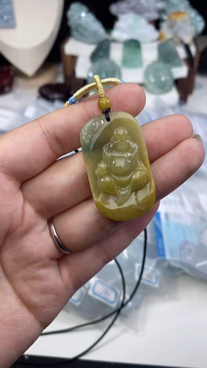 【闪购商品】翡翠逍遥佛未镶嵌9199