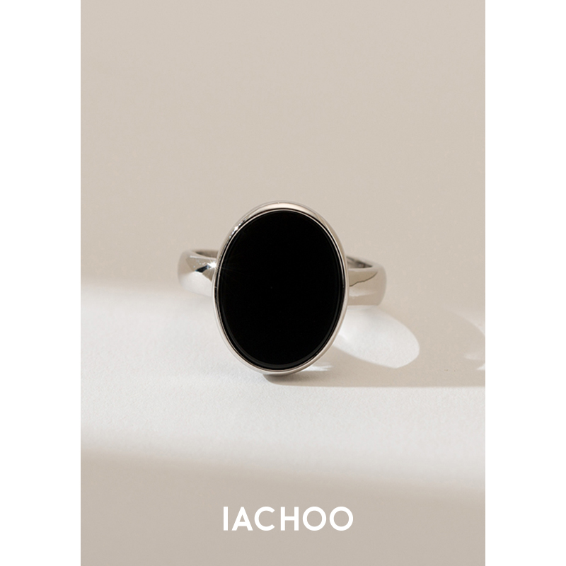 925银戒指 可调节戒圈3461551003气质