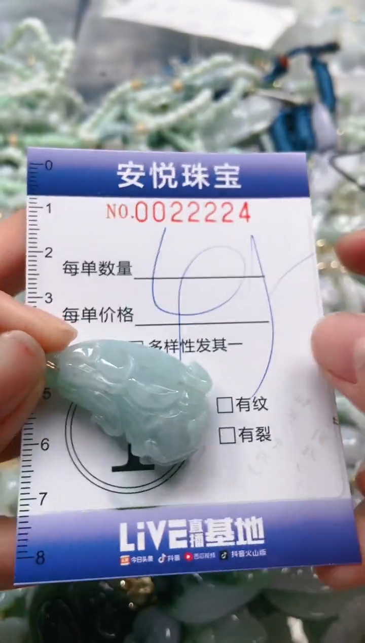 【闪购商品】翡翠颈饰未镶嵌闪购商品0022224