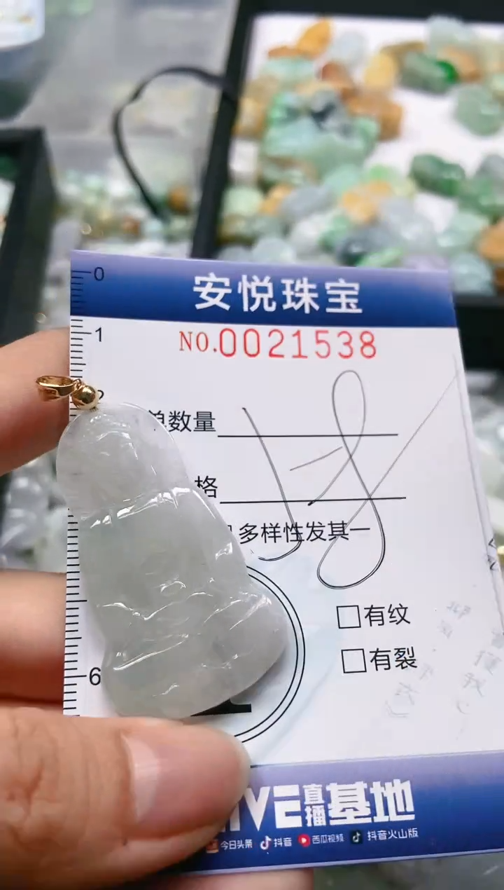 【闪购商品】翡翠颈饰未镶嵌闪购商品0021538