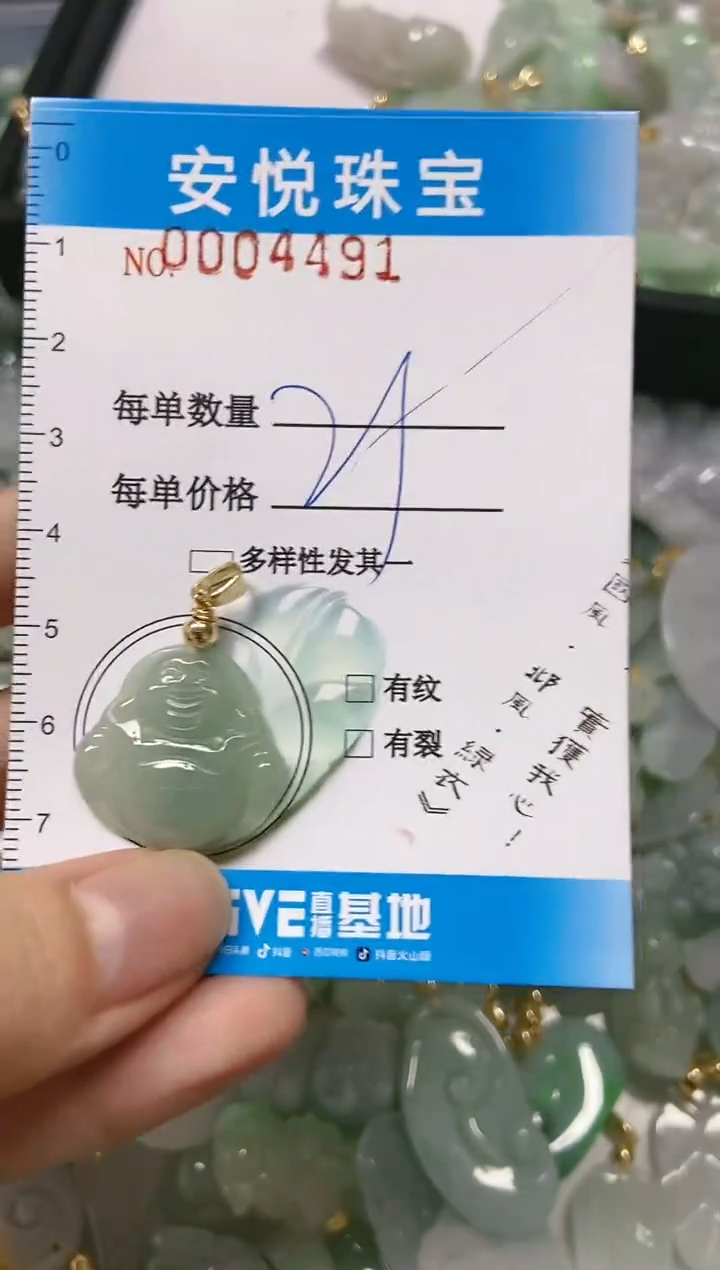 【闪购商品】翡翠颈饰未镶嵌闪购商品0004491