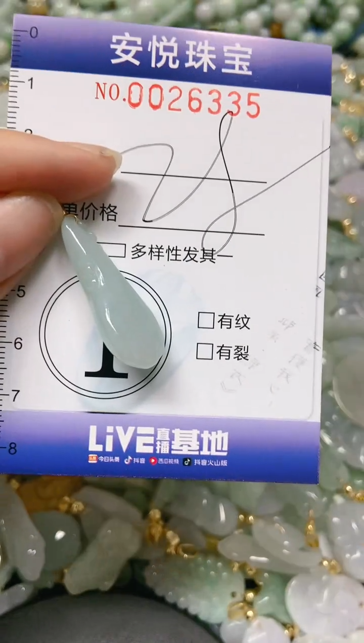 【闪购商品】翡翠颈饰未镶嵌闪购0026335
