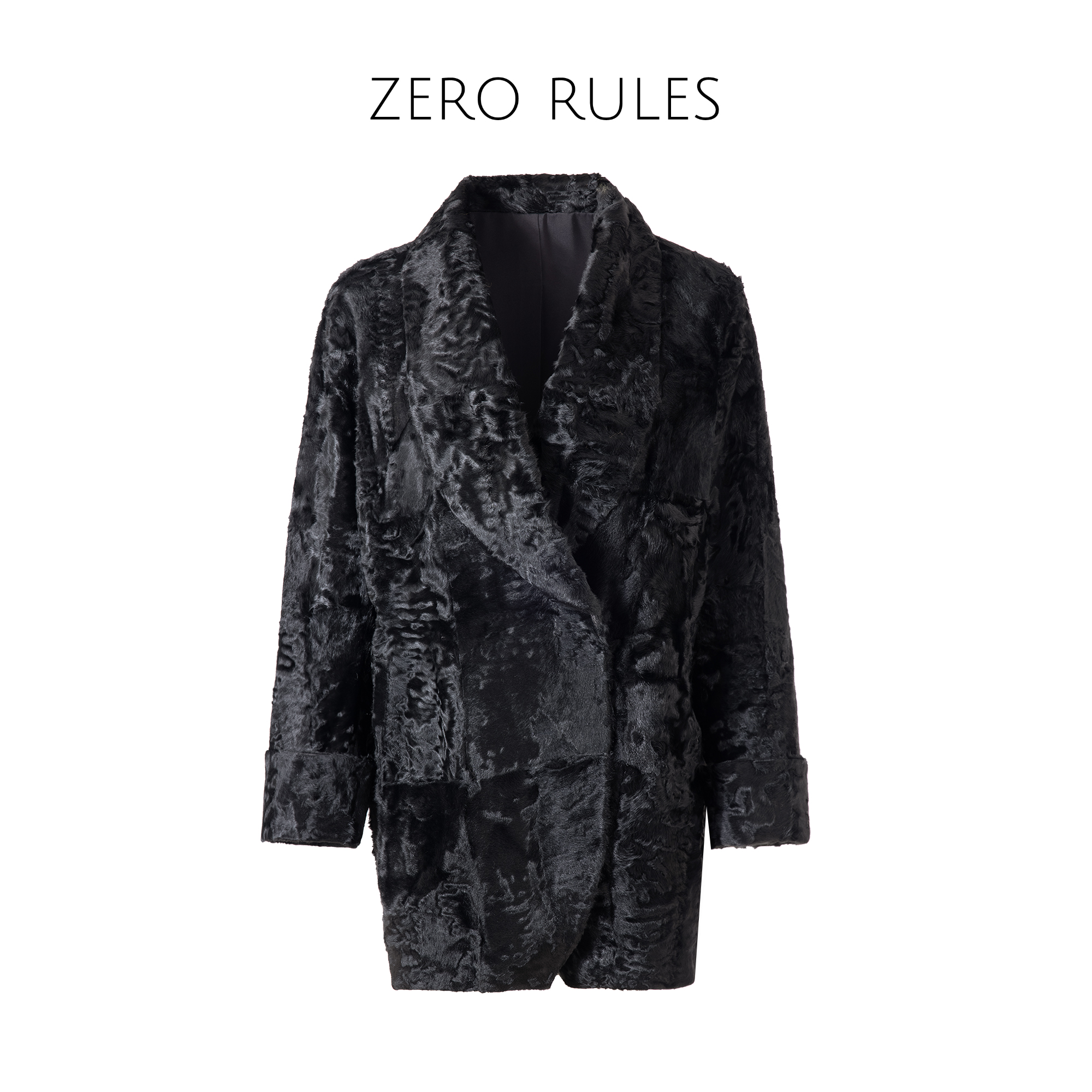 ZJ 24111656【奢品象羔西装】稀有象羔胎羔 奢线！L*P收藏级皮毛一体