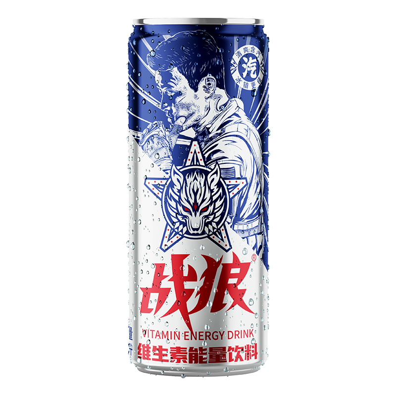 战狼蓝罐含气款2罐