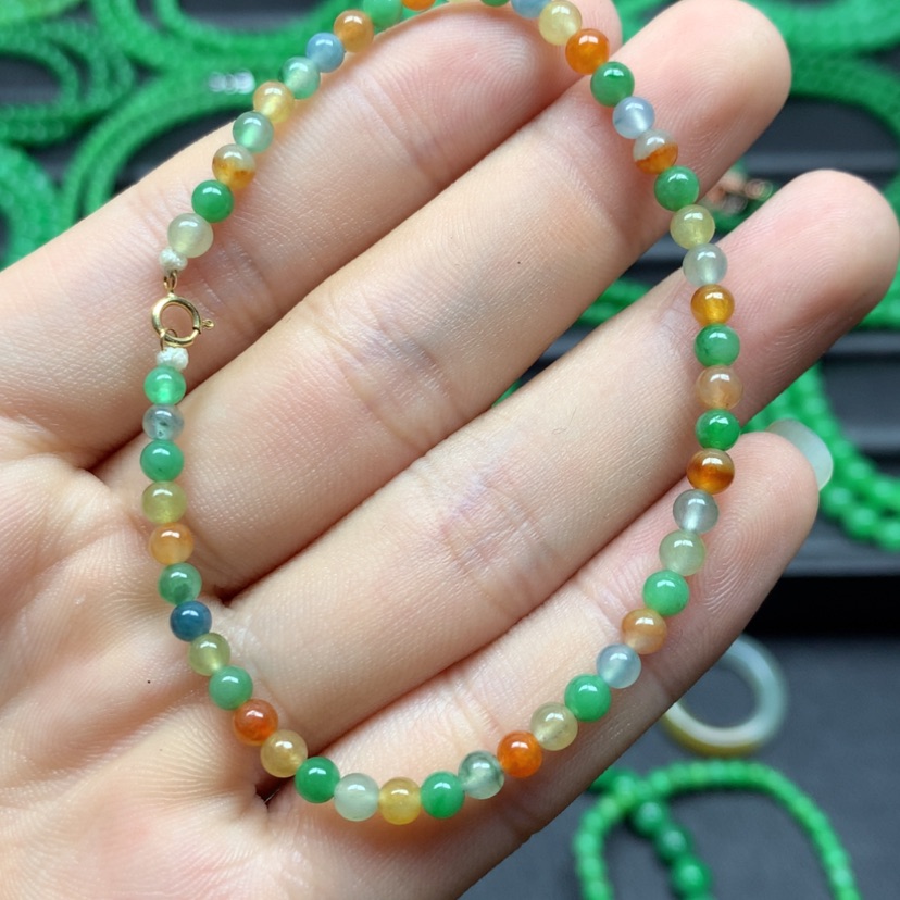 【闪购商品】翡翠手链未镶嵌娜***g
