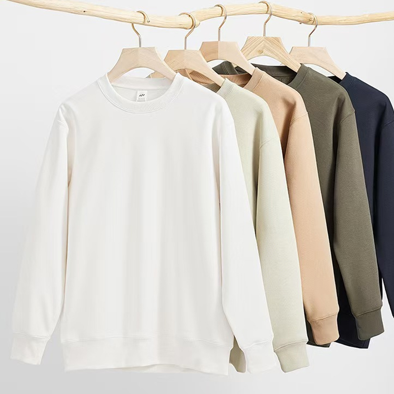 400g重磅圆领卫衣新款爆款时尚洋气加绒保暖秋冬上衣外套男女同款