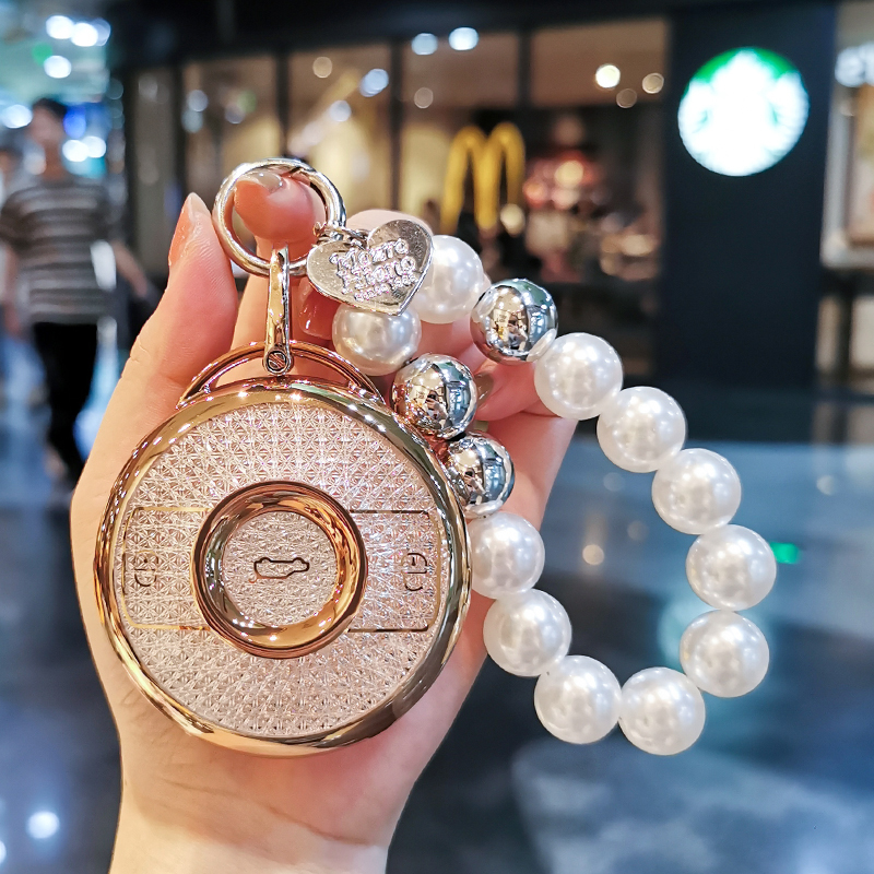 奔驰smart精灵一号钥匙套1号pro+女2022新款斯玛特保护包扣改装23