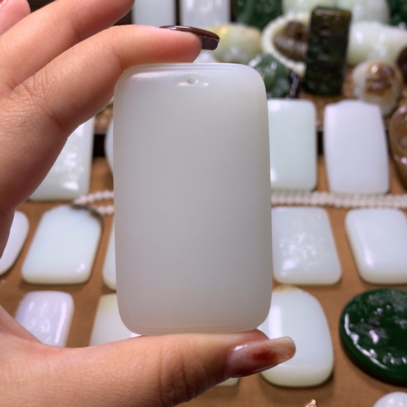 【闪购商品】和田玉（糖玉）挂件未镶嵌L****满