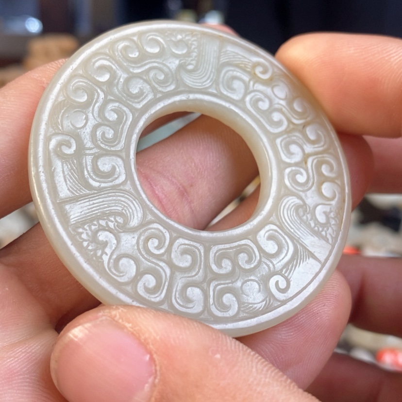 【闪购商品】和田玉如图未镶嵌兰****年